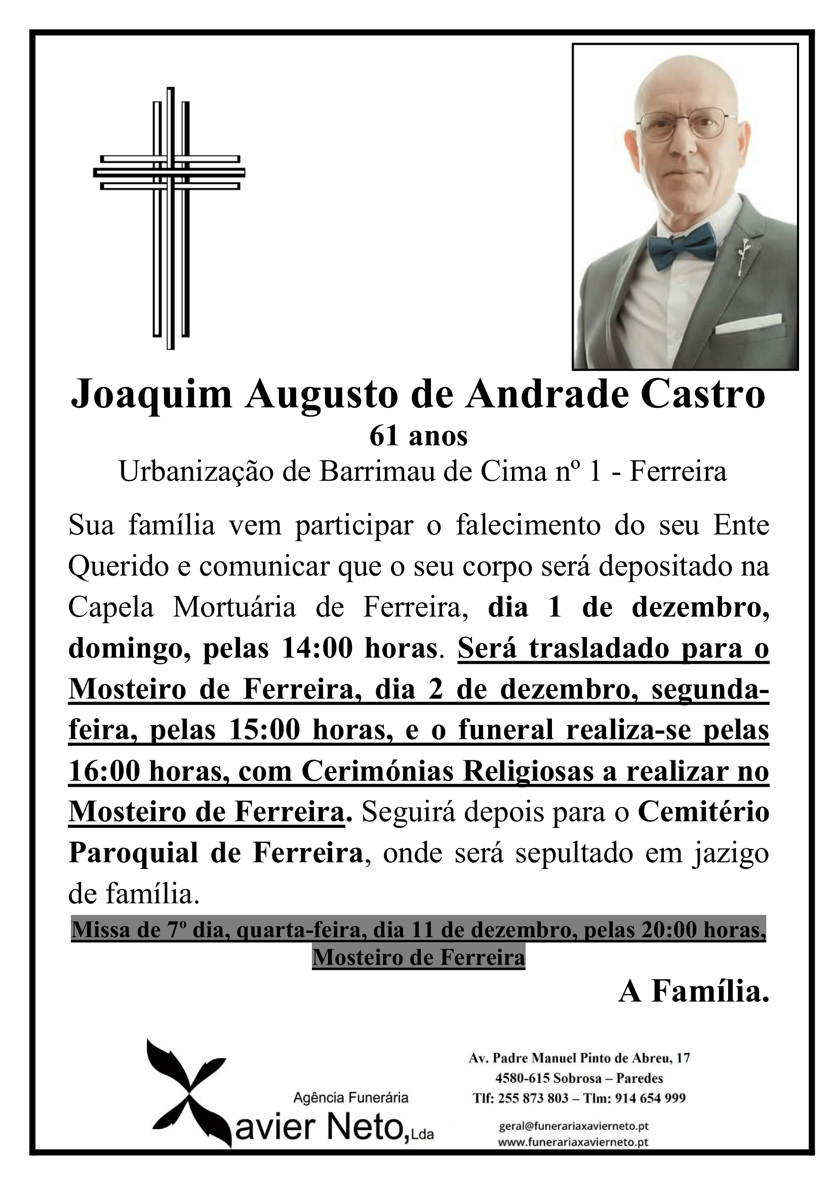 Joaquim Augusto de Andrade Castro
