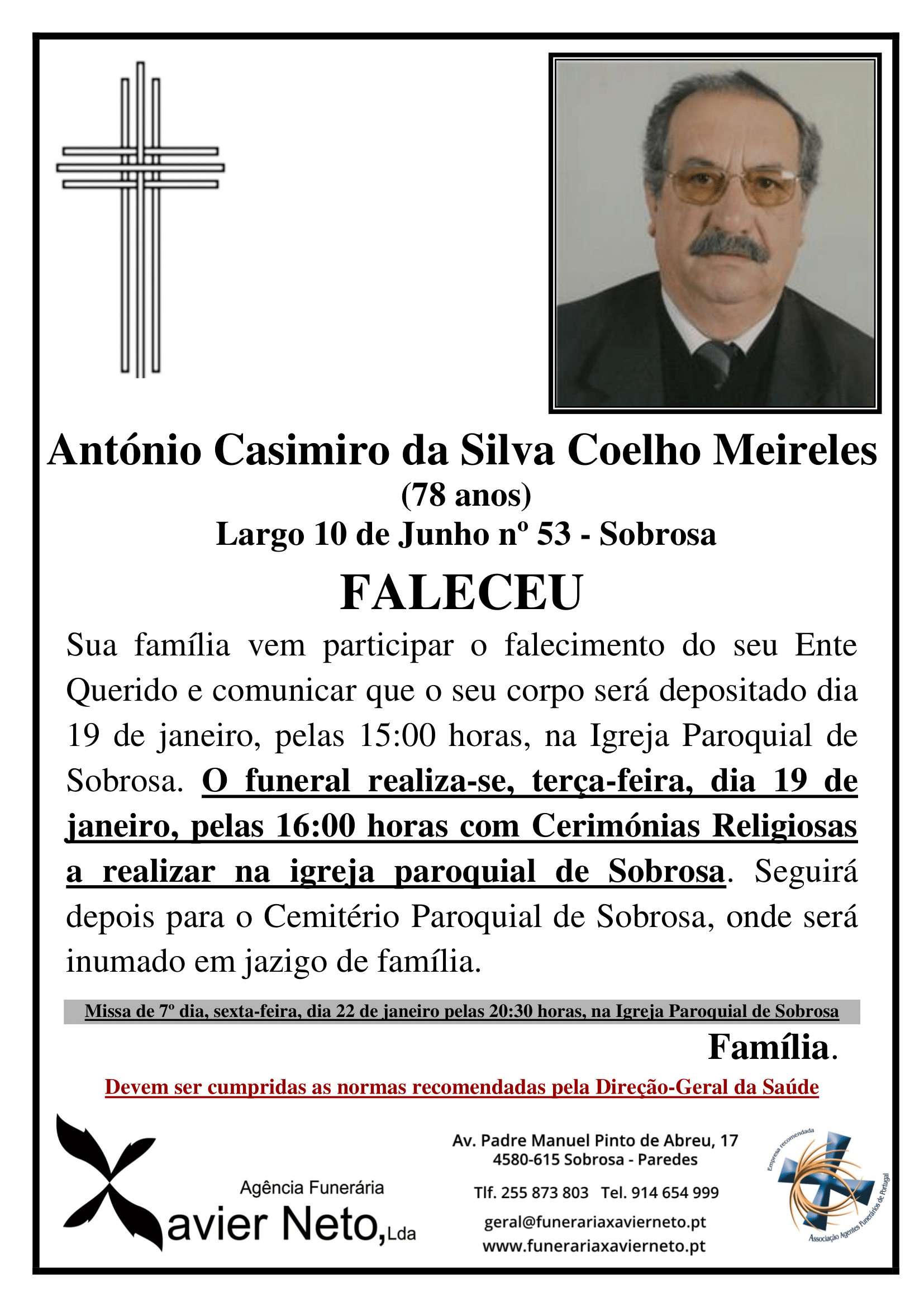 António Casimiro da Silva Coelho Meireles