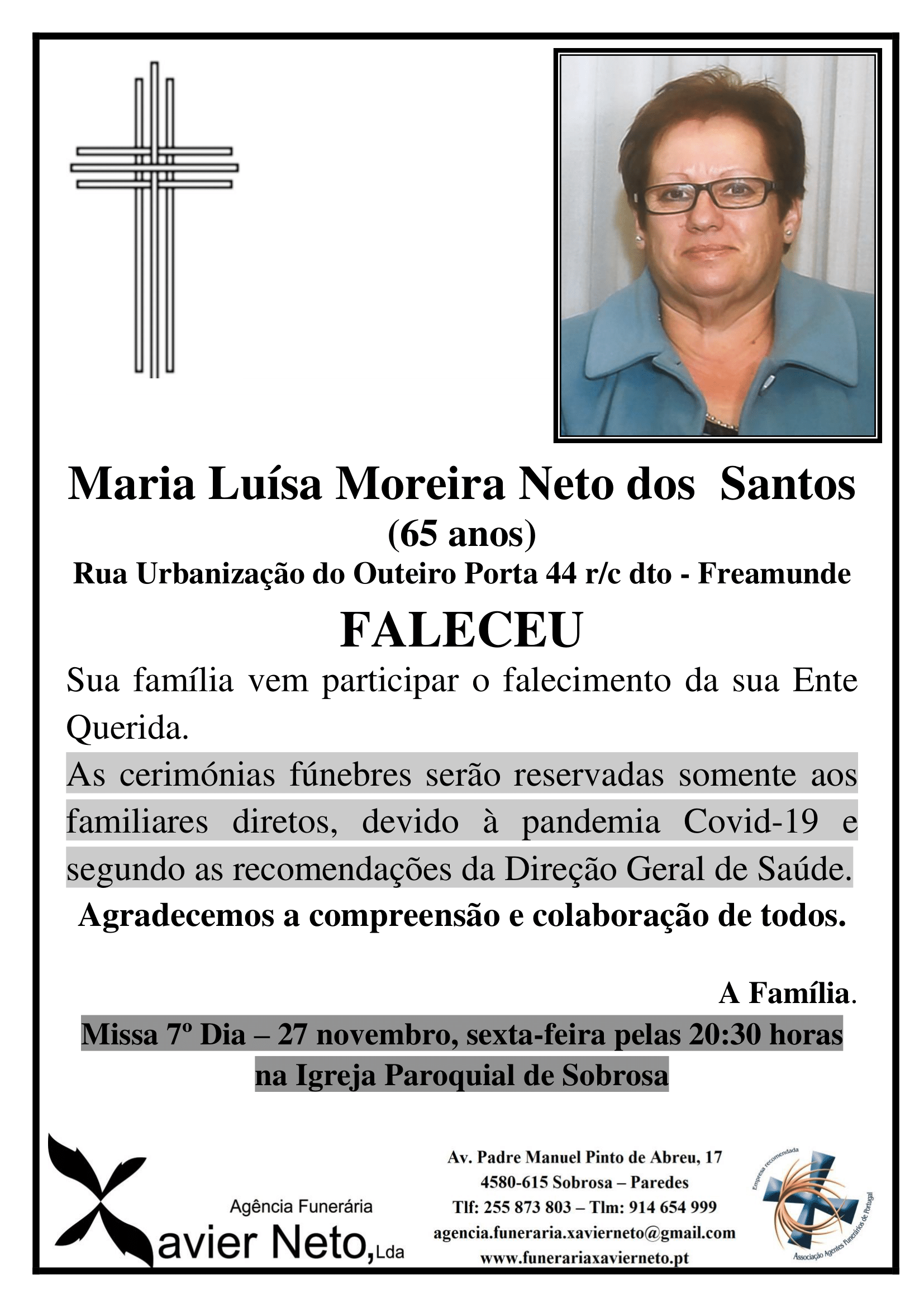 Maria Luísa Moreira Neto dos Santos