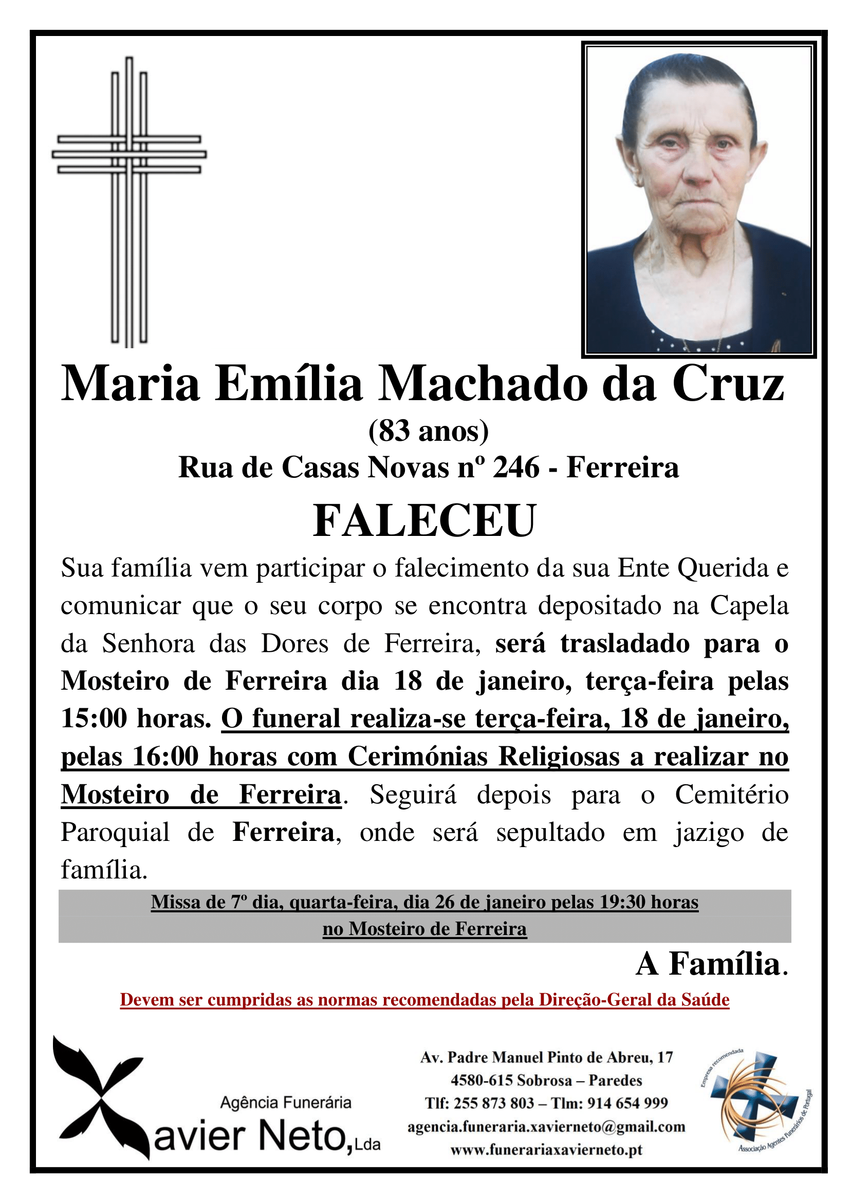 Maria Emília Machado da Cruz