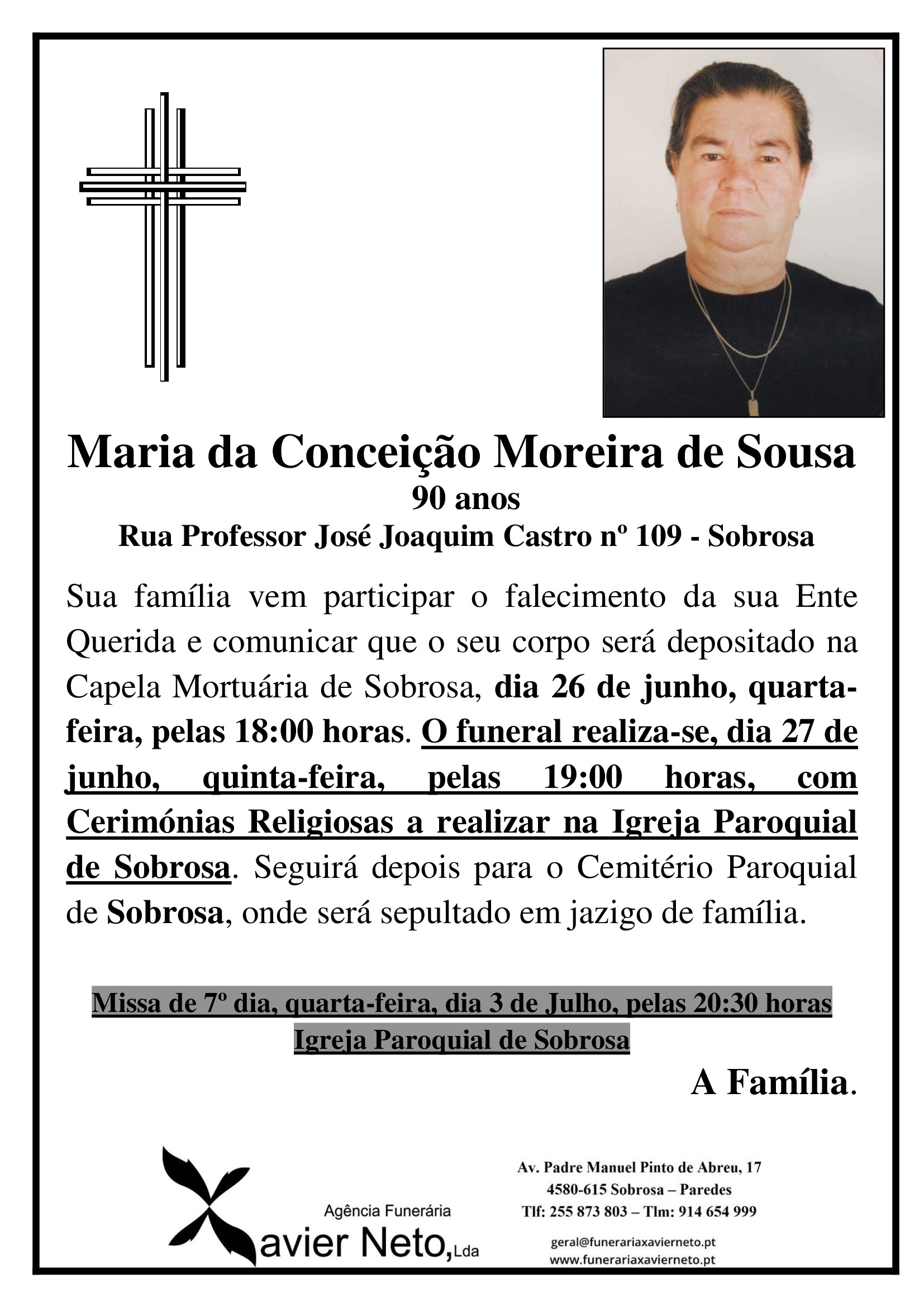 Maria da Conceição Moreira de Sousa