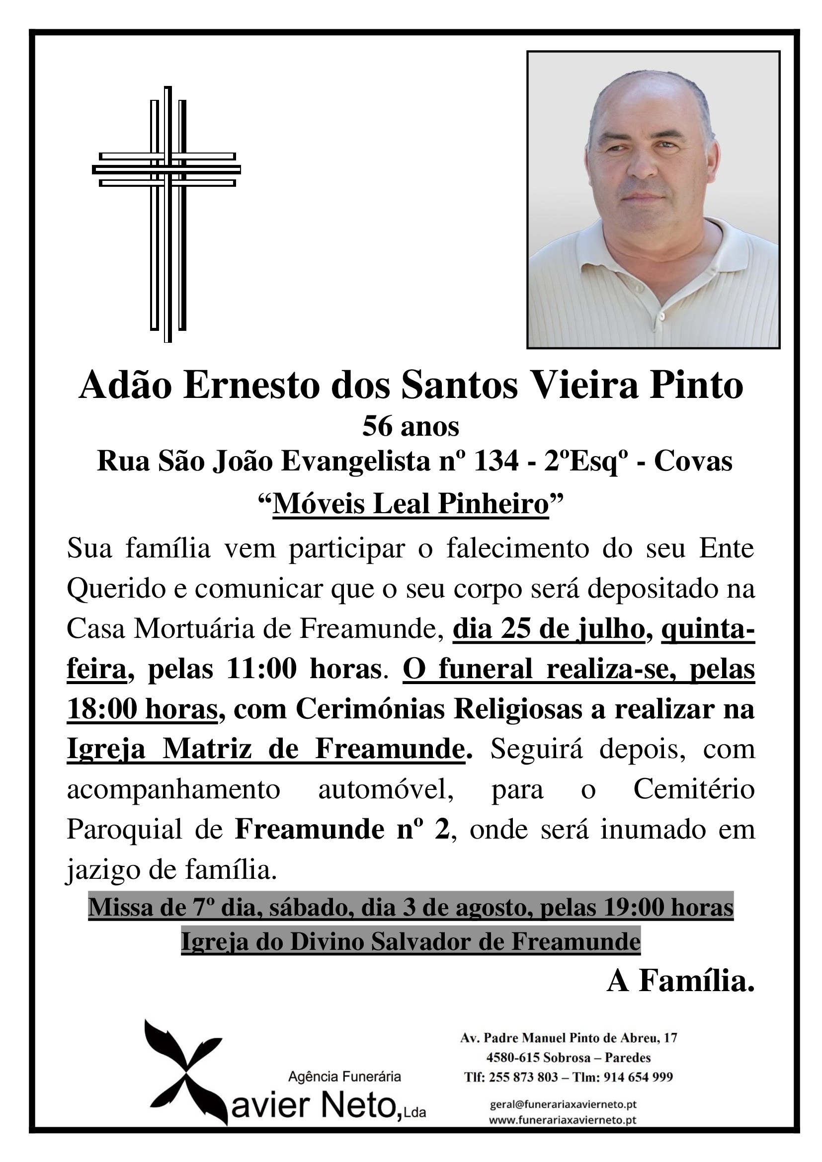 Adão Ernesto dos Santos Vieira Pinto