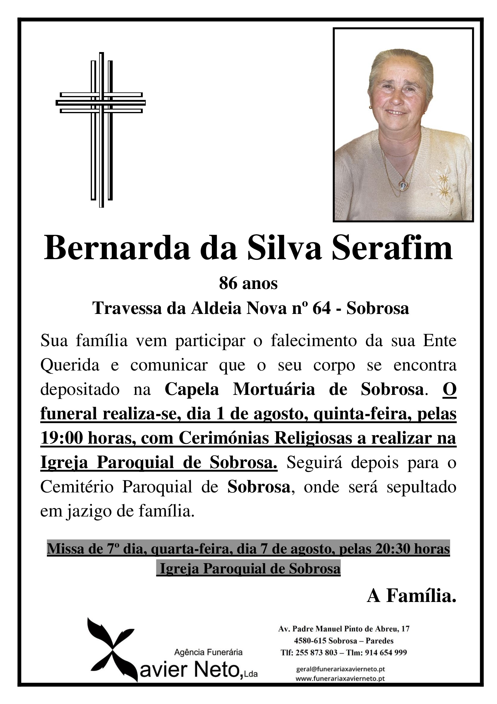 Bernarda da Silva Serafim