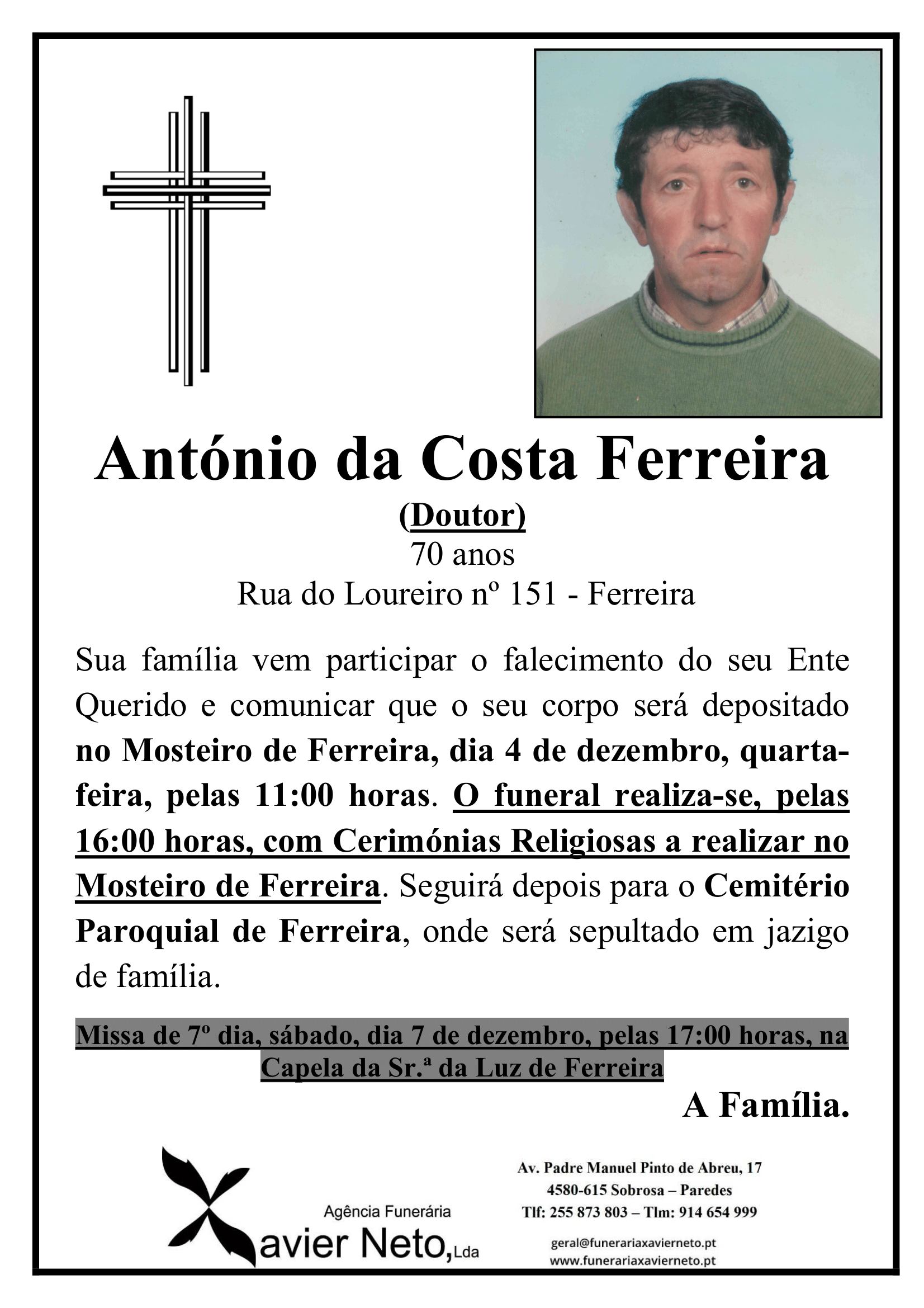 António da Costa Ferreira