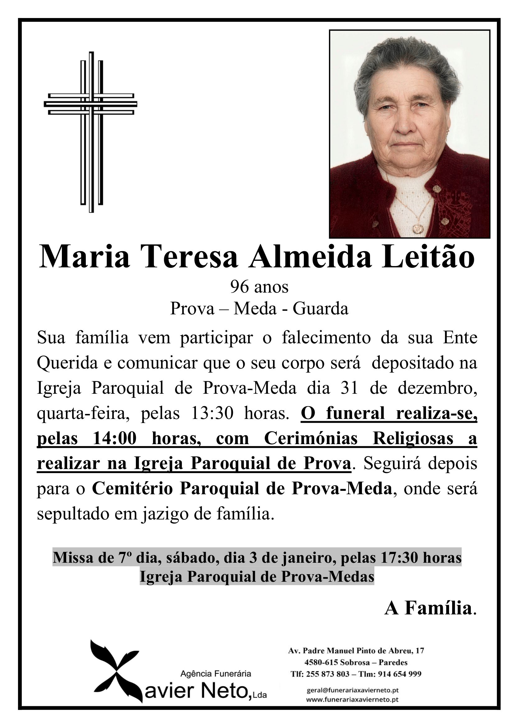 Maria Teresa Almeida Leitão