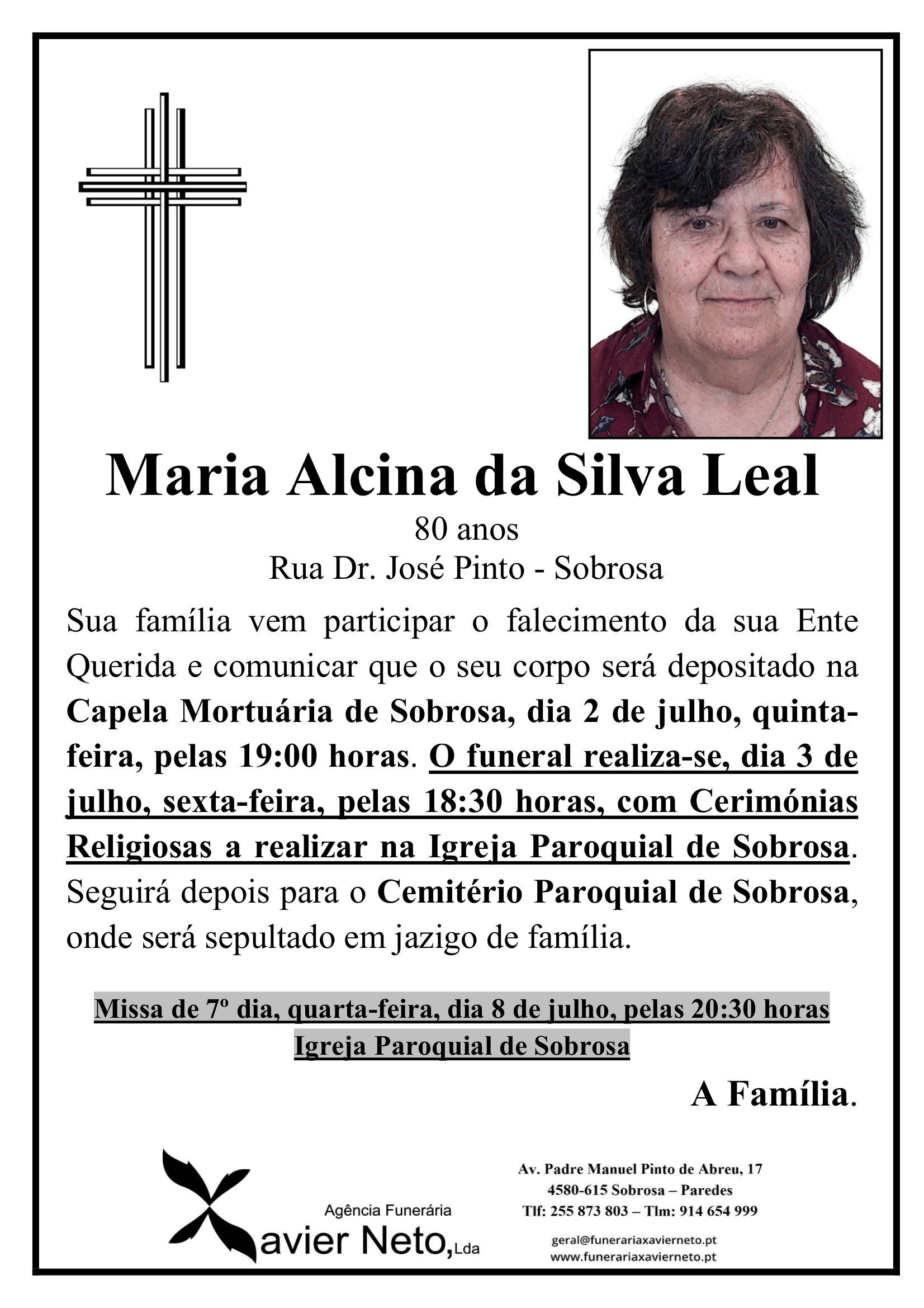 Maria Alcina da Silva Leal