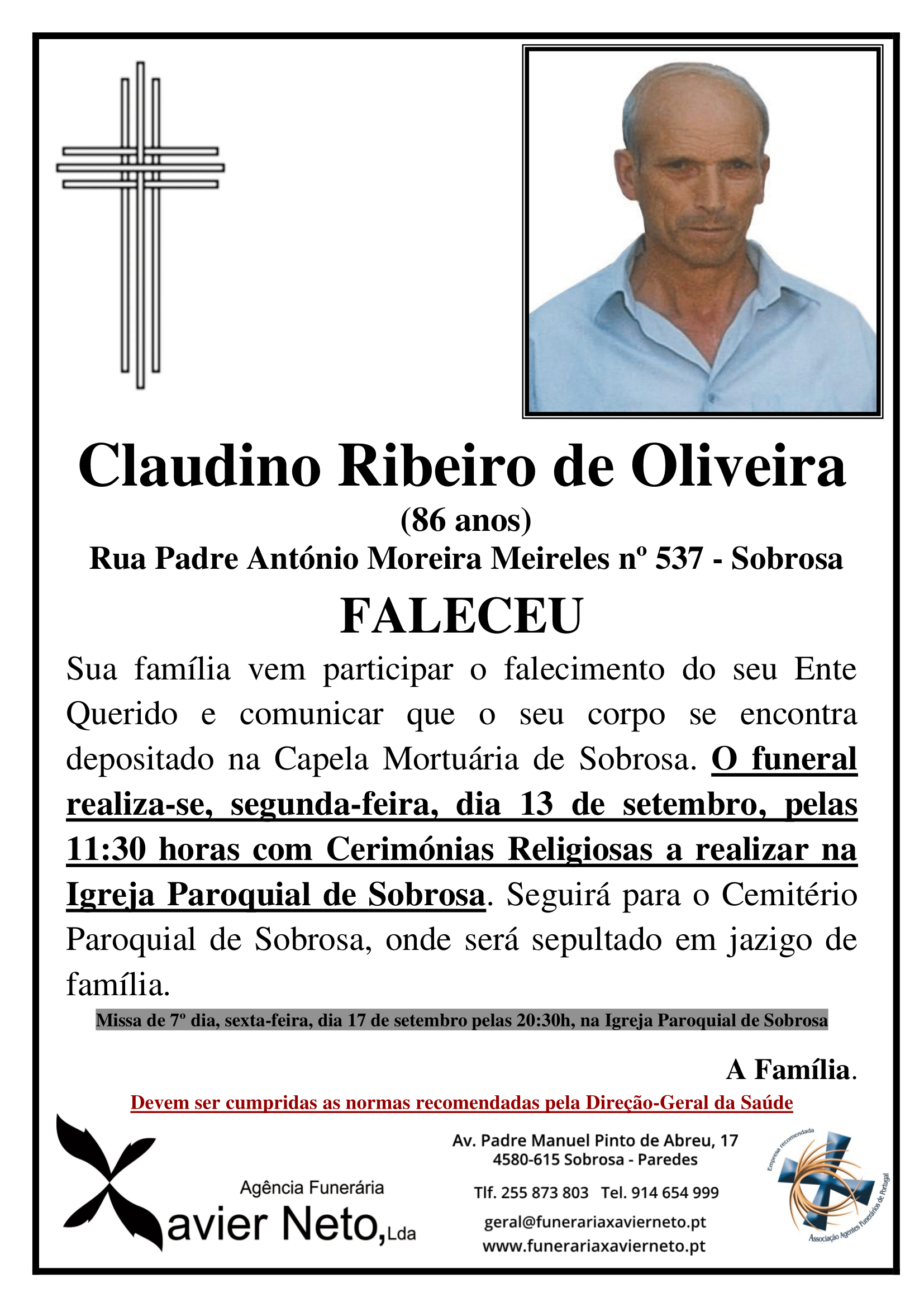 Claudino Ribeiro de Oliveira