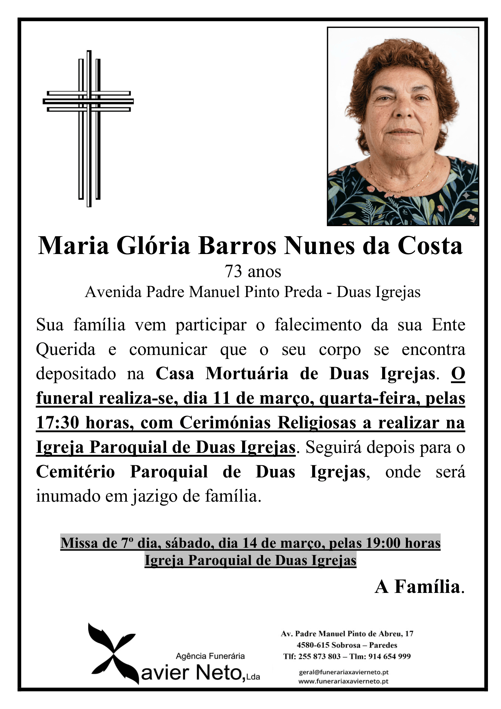 Maria Glória Barros Nunes da Costa